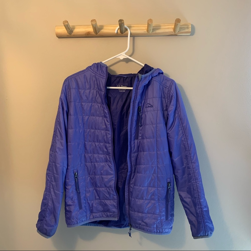 Girls purple L.L Bean jacket